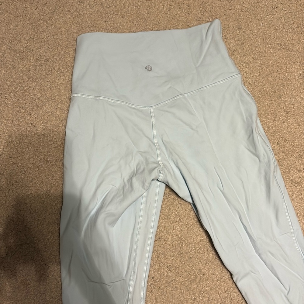 lululemon athletica Light Blue Leggings
